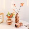 Shumen Vento Silencioso Retrô Criativo Cerâmica Decorativa Vaso Flores Hidropônicas Flores Secas Sala de Estar Ornamentos de Flores Senso Avançado