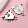 Conjunto Mixto de 30 Estilos de Plata Antigua Plata de Tíbet Estrella de Seis Puntas Torre de Hierro Mariposa Aleación Accesorios Pulsera DIY Collar Colgante