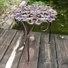 Comércio exterior Amazon banco de flores de ferro fundido flor relevo clássico jardim de vila suporte de flores decoração de varanda famosa mantimentos de jardinagem