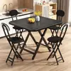 Mesa Plegable Mesa de Comedor Mesa de Comedor para el Hogar Mesa de Comedor y Sillas para Apartamento Pequeño Mesa para Puesto Exterior Mesa Sencilla para Habitación de Alquiler