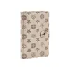 Libro de Dinero de Almacenamiento de Efectivo de Cuero PU, Cartera de Riqueza, Libro de Almacenamiento de Boletos Conmemorativos y Monedas de Gran Capacidad, Personalizable con Impresión de Logo
