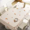 2025 Novo Modelo Mesa de Centro de Luxo Leve de Alta Qualidade Toalha de Mesa, Toalha de Mesa Floral Sazonal Pastoral, Impermeável, Resistente a Óleo, Lavável