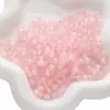 6-8 Acrílico con Chispas Doradas Serie de Dos Colores Cuentas Redondas Hecho a Mano DIY Cadena para Teléfono Móvil Accesorios Cuerda para la Mano Material de Cuentas Cuentas Sueltas
