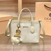 Bolso Pequeño Texturizado de Gama Alta para Mujer, Versátil Modelo Nuevo 2026, Bolso Cruzado Estilo Canasta, Bolso Cubo de Nicho para Mujer