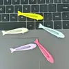 Pinza para el Cabello Minimalista sin Costuras, Accesorio Plano para el Cabello, Pasador de 6 cm, Pinza de Pato Ondulada Pequeña, Color Caramelo de Gama Alta Venta al por Mayor para DIY