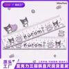 Regla Acrílica Sanrio Caricatura Transparente Regla para Estudiante Mide 15cm Regla de Papelería con Escala Personalizada