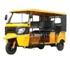 Tuktuk a Combustível no Exterior Dupla Fileira e Tripla Fileira Passageiro Bajaj Tuk-Tuk Motocicleta a Combustível de Três Rodas