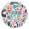 210 Piezas de Pegatinas de Personajes del Mapa de Project Sekai Pjsk, Pegatinas Bidimensionales de Anime Japonés para Teléfono de Juego Móvil, Impermeables