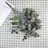 Cacho Simulado de Plantas Verdes, Grama da Fortuna Grande, Arranjos Florais de Casamento, Enfeites de Decoração para Casa, Flores Plásticas Atacado