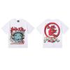 Transfronterizo 2026 Verano Nueva Marca Europea y Americana de Moda Unisex Holgada Manga Corta Cuello Redondo Camiseta Retro Versátil Casual Manga Media