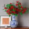 Jarrón Cerámico de Personaje "Feliz", Porcelana Azul y Blanca, Múltiples Estilos, Estilo Antiguo, Decoración de Boda, Nuevo Estilo Chino, Arreglo Floral, Tarro de Porcelana para Almacenamiento, Artículo Decorativo, Venta al por Mayor
