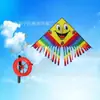 Pipa de Weifang 1,1 m de tecido xadrez pipa infantil esportes ao ar livre boa para voar