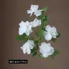Flor Artificial de Luxo Acessível de Alta Qualidade Camélia Azaleia de 5 Pétalas Adereços para Salão de Casamento Decoração de Casa Material para DIY de Flor Artificial