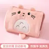Bolsa de Agua Caliente Recargable de Peluche de Conejo, Calentador Eléctrico Antidesmontaje y Lavable, Bolsa de Agua Caliente para Bebé, Calentador de Manos para Hermana, Calentador Eléctrico de Enchufe