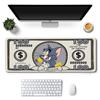 Mouse Pad Cartoon Dólar IP Personalizado Tapete de Mesa de Escritório Mouse Pad de Jogo Tamanho Grande Resistente à Sujeira Atacado Transferência Térmica