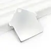 Placa de Identificación para Perro Estilo Étnico Collar para Perro Etiqueta para Gato Collar con Cascabel Placa de Identificación Grabada Etiqueta de Collar Anti-Pérdida