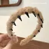 Faixa de Cabelo Colorida Atmosférica com Dentes para Mulheres, de Alta Qualidade, Estilosa, Moderna, para Uso Diário, Grampo de Cabelo, Acessório de Cabeça de Luxo