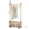 Cabide de Roupas de Quarto Autoportante, Varal de Roupas de Interior Luxuoso Móvel, Cabide Simples, Espessado