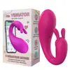 Coelho Vibrador Totalmente Encapsulado Controlado por APP para Casais, Masturbação Feminina, Massagem, Vibração, Brinquedo Adulto para Homens