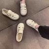 Sandalias transfronterizas para mujer verano 2024 punta cerrada sandalias bidireccionales ropa exterior para mujer verano transpirable zapatos con agujeros para mujeres embarazadas