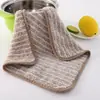 Paños de limpieza específicos para cocina, absorbentes y sin pelusa, fáciles de limpiar, engrosados para limpiar mesas, estufas y lavar platos