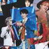 ¡Vamos a cultivar! Hou Dou Men Diez Días de Trabajo Duro Foto de Concierto Postal Polaroid Tarjeta Pequeña Creativa Alta Definición Tarjeta Lomo