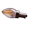 Mini Lâmpada LED Pequena C7 Lâmpada Vela Lâmpada Cristal E1214 Pequeno Rosca Fonte de Luz para Lustre Luz Noturna 110V Transfronteiriço