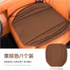 Cojín para asiento de coche más vendido transfronterizo, cojín para asiento de coche de esponja de fibra de algas marinas juego de tres piezas, almohadilla universal antideslizante para asiento