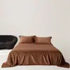 Sábana de Leche de Terciopelo de Alta Gama Clase A, Pieza Única, Espesada Cálida de Terciopelo Coral para Otoño e Invierno, Juego de Tres Piezas para Cama Individual/Doble de Dormitorio