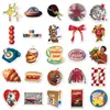50 Piezas de Pegatinas Retro Americanas, Personalizadas de Moda Geniales Impermeables para Fundas de Teléfono Móvil, Carteras de Computadora, Pegatinas para Motocicleta para Decoración