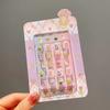 Calcomanías de uñas tridimensionales de dibujos animados para niños parche de uñas para niña pequeña armadura para bebé desmontable impermeable venta al por mayor de uñas