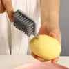 Pelador Multifuncional, Cepillo para Frutas y Verduras, Pelador de Cocina, Juego Completo de Peladores de Verduras y Frutas, Herramienta de Limpieza, Tres en Uno, Comercio Exterior