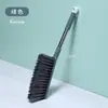 Cepillo limpiador de camas, cepillo para quitar el polvo del hogar, escoba de mango largo con cerdas suaves, cepillo para camas, cepillo para alfombras de dormitorio, cepillo para camas