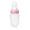 Mamadeira Personalizada de Boca Larga para Cereal de Arroz de Bebê, Ferramenta de Alimentação de Silicone com Cabeça de Colher Macia Tipo Squeeze, Mamadeira Ultra Macia