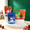 Bolsas de regalo de Navidad, bolsas de embalaje, bolsas para galletas, bolsas para dulces, bolsas para nueces y snacks, bolsas para alimentos, bolsas autosellables y con base