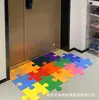 Quebra-Cabeça Feltro Adesivos de Parede Parede de Fotos Decoração DIY Sala de Estar de Alto Padrão Decoração de Arranjo de Parede de Fundo Quadro de Cortiça Criativo