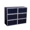 Caja de Almacenamiento Transparente Grande para Zapatos Domésticos Transfronteriza con Apertura Lateral, Zapatero Plegable sin Instalación, Gabinete de Zapatos de Plástico Grueso para Hombres al por Mayor
