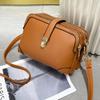Bolso de Mujer 2026 Modelo Nuevo para Viajes Diarios, Color Sólido, Múltiples Compartimentos, Gran Capacidad, Bolso de Hombro y de Mano Sencillo, Bolso para Mamá, Disponible para Dropshipping