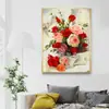 Comercio exterior transfronterizo pintura de diamantes 5D diamantes completos mosaico de flores pintura de bordado pintura decorativa fábrica al por mayor 40*50