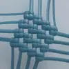 Material de Ratán Plano de 5 mm Material Tejido a Mano para Tejer Bolsas Cestas de Flores Ratán de Plástico Tejido de Ratán Ratán de Imitación Tira Tejida Tira No