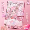 Diário de Mão para Meninas, Caderno Fofo Coração Girly Ins Novo com Aparência de Alta Qualidade Super Fofo Estilo Japonês Desenho Animado Diário