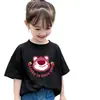 Camiseta de Algodón Puro para Niños Mayores, Ropa de Verano Moderna y Linda, Nuevo Estilo Verano Niñas Top Suelto Estilo Coreano para Niñas