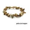 Pulseira Irregular de Pedras Coloridas Moda Estilo Coreano Pulseira Elástica Feminina Fornecimento Transfronteiriço Ágata Rosa Ametista