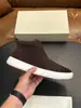 Botas Masculinas de Cano Alto em Couro Genuíno Veludo Cruzado STN Simples de Calçar Rápido Botas Curtas Tendência com Solado Grosso Casuais Versáteis Botas Masculinas