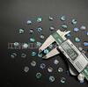 Concha de abulón natural de gamuza de 10 mm, papel de abulón, gota de aceite, oblea, parche, parche de tambor, joyería de bricolaje, accesorios para pendientes de uñas