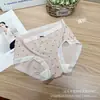 Falda Azul Pequeña Y030 Calzones de Modal Ultra-Finos para Mujer, Cintura Media, Forma de Corazón Dulce, Transpirables, Ajustados a la Cadera, Calzones para Chicas Jóvenes