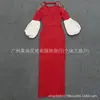 Novo Vestido Europeu e Americano da Amazon com Mangas Bufantes e Diamantes, Elegante Ladylike Elegante Bandage Vestido Feminino Vestido