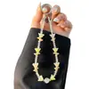 Nuevo colgante de cadena de cristal para teléfono con cuentas de lirio del valle, accesorio para bolso, correa de muñeca, llavero antipérdida, cordón para teléfono