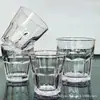 Copa de vino blanca vaso pequeño de agua vaso octogonal copa alta blanca vaso pequeño de vino Universal
