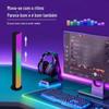 Smart graffiti ambiente de trabalho atmosfera luz rgb mágica decoração do computador Bluetooth vídeo game música captador de luz